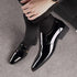 Men's Lacquer Leather Business Shoes Slip-On Korean Edition British Style